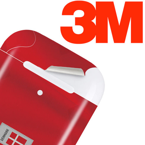 Denmark Soccer Flag Apple AirPods 2 Skin
